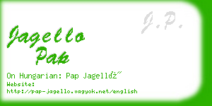 jagello pap business card